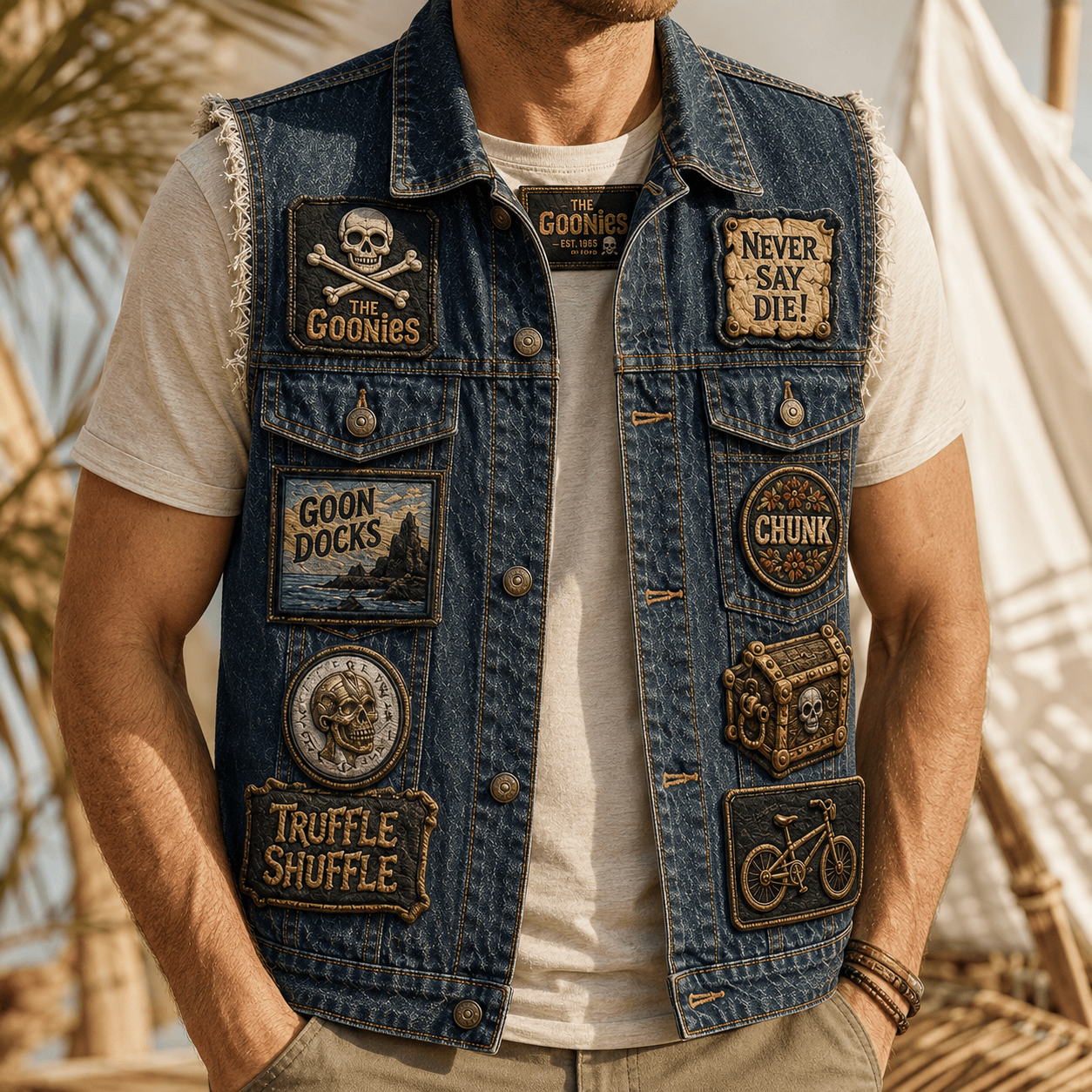 TGNS PREMIUM DENIM VEST HQH