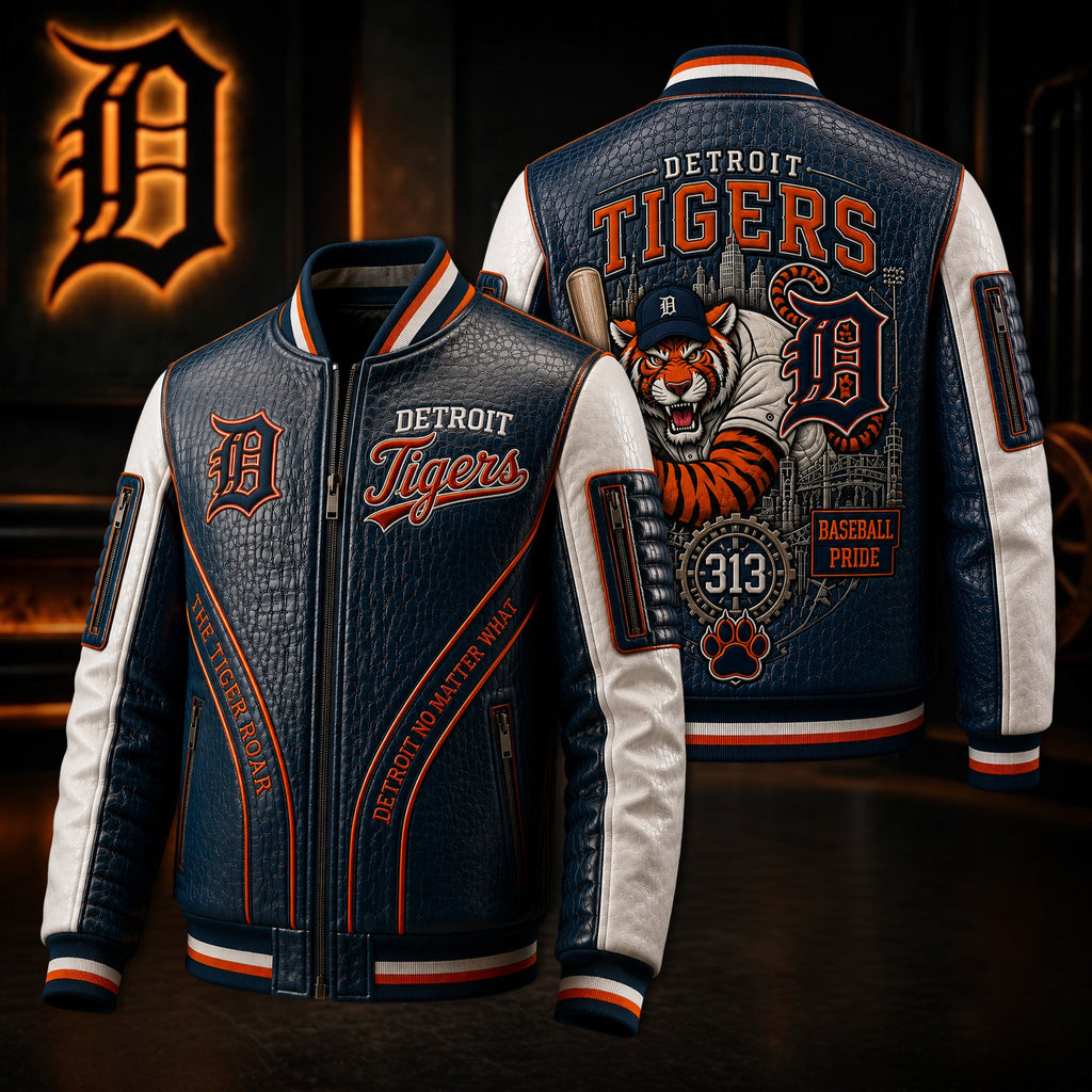 Premium DTG Leather Zipper Jacket TTMH