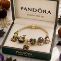 ELF Gold Charm Bracelet Set TMH
