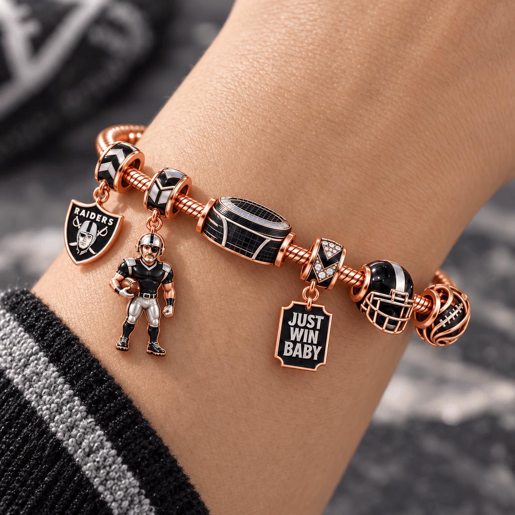 LVR Rose Gold Charm Bracelet Set HQH