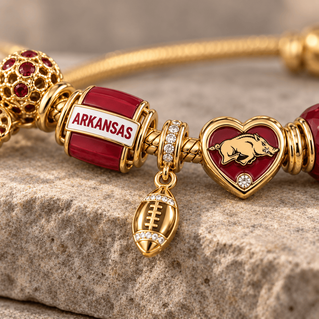 AKR Gold Charm Bracelet Set PTKL