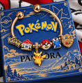 PKM Silver Charm Bracelet Set NTVA